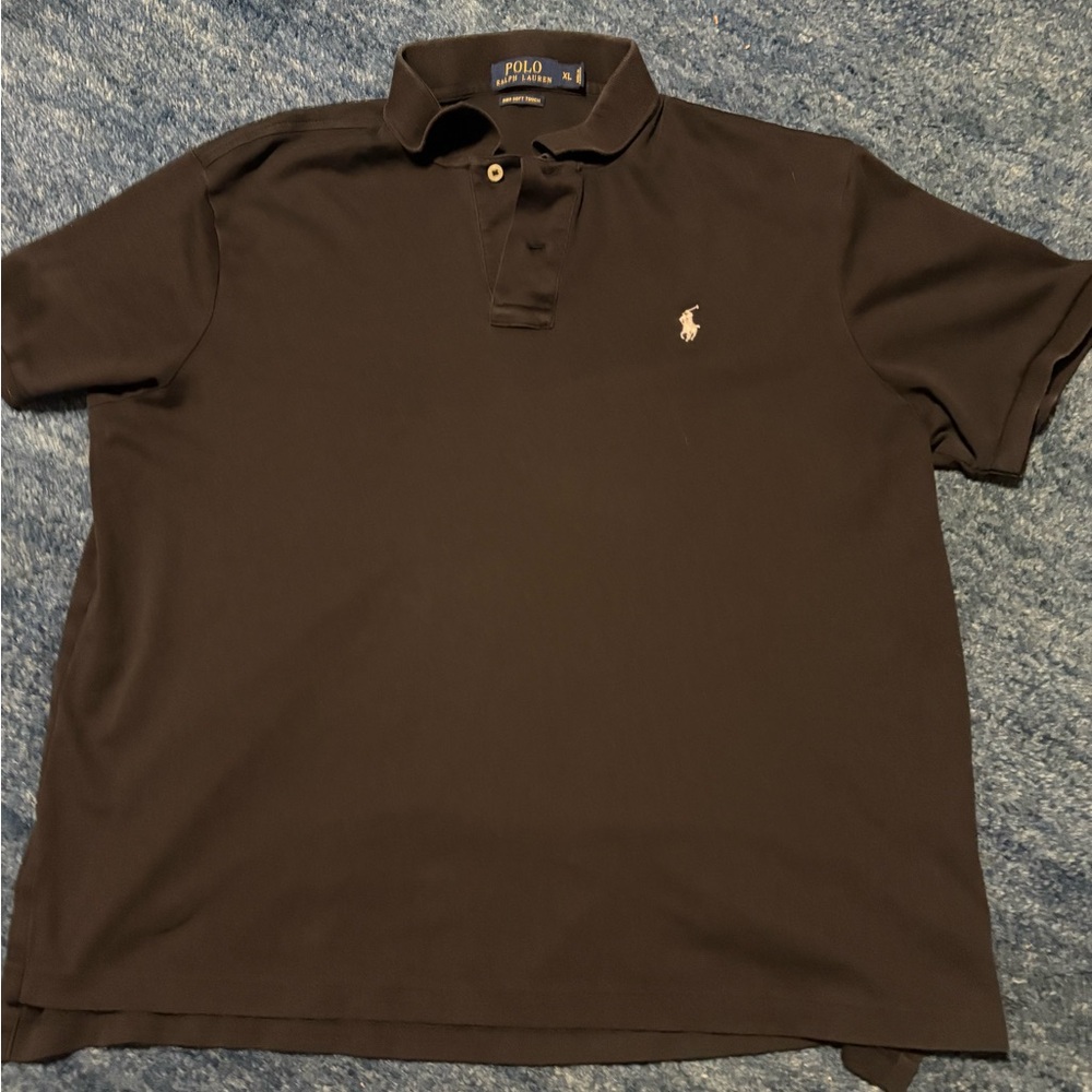 Polo by Ralph Lauren Men's Black Polo Shirt